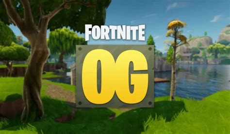 Гравці Fortnite OG дістають втрачений предмет з 1 сезону