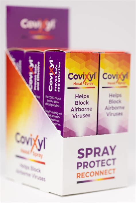 Buy Covixyl Nasal Spray (6-pack) - Helps Block Airborne Viruses Online ...