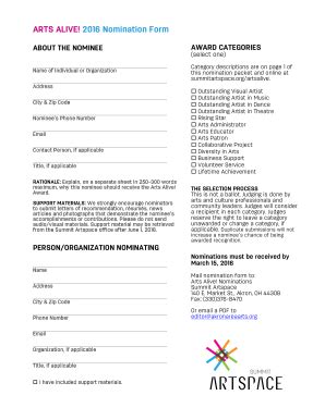 Fillable Online summitartspace Category descriptions are on page 1 of ...