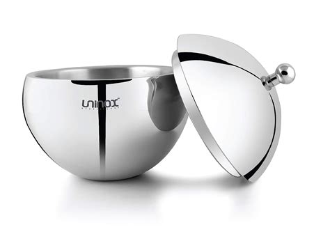 BASKETWARE Stainless Steel Appy Ice Bucket (Silver) : Amazon.in: Home ...