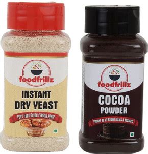 foodfrillz Cocoa Powder and Instant Dry Yeast Yeast Powder Price in ...