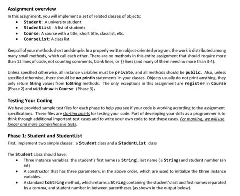 Image result for Assignment Overview