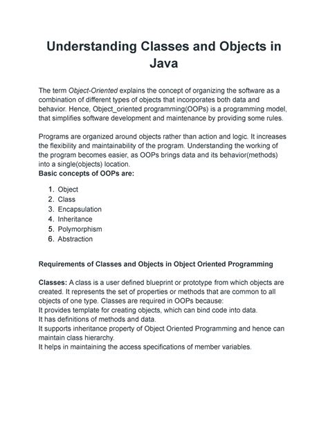 Image result for Difference Between Classes and Objects in Java