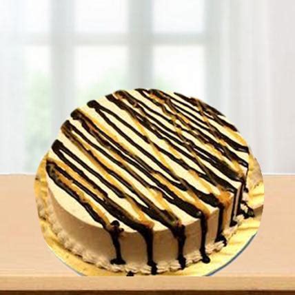 Butter Scotch with Chocolate Garnish Cake Home Delivery | Indiagift
