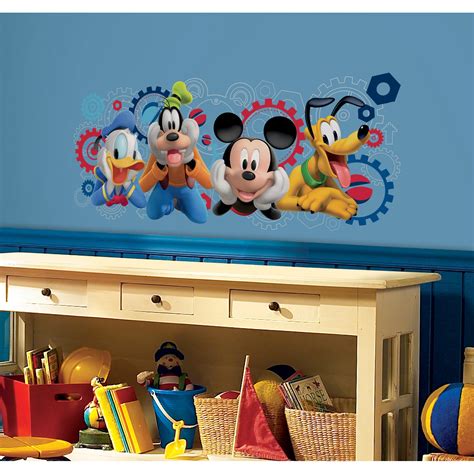Buy RoomMates RMK2561GM Mickey and Friends Mickey Mouse Clubhouse ...