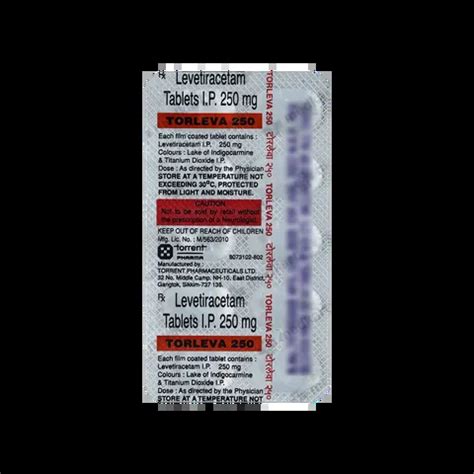 TORLEVA 250MG TABLET 10'S Price, Uses, Side Effects & Substitutes | Medkart