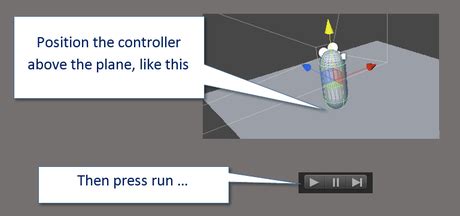 Unity Plane Tutorial 的图像结果