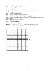 Step by Step Process to Solve and Graph Rational Functions 的图像结果