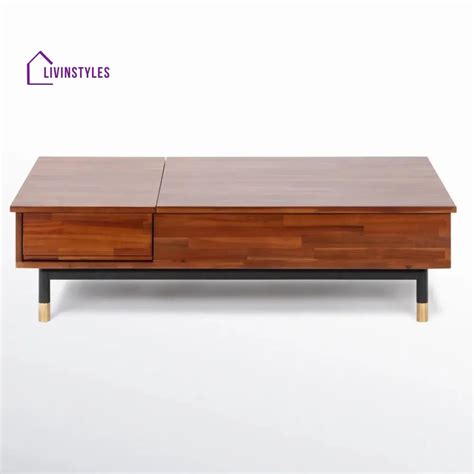 Bhavna Solid Wood Lift Top Coffee Table for Living Room – LivIn Styles