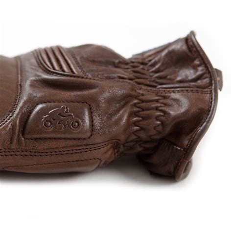 Helstons SPEED PRO summer Pull Up brown leather glove – LRL Motors