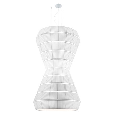 Axolight Layers Type D Pendant Lamp in White Steel by Vanessa Vivian For Sale at 1stDibs