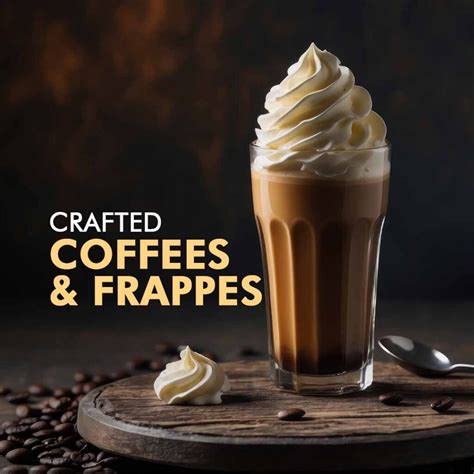 Coffees & Frappes – Tastecraft – We bring Craft to Taste authentic ...