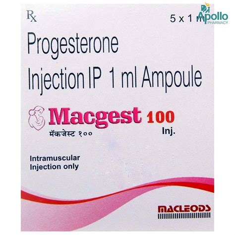 MACGEST 100MG INJECTION 1ML Price, Uses, Side Effects, Composition ...