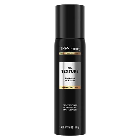Tresemme Dry Texture Finishing Hold Hair Spray, Weightless Styling, 5 ...
