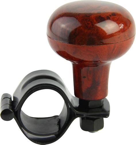 Rellix Woodgrain Steering Wheel Spinner Knob | Universal Fit for All Cars, Trucks, Semis ...