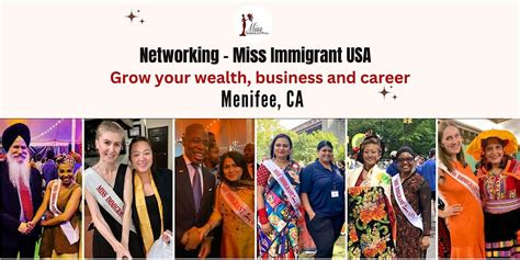 Network with Miss Immigrant USA -Grow your business & career MENIFEE ...