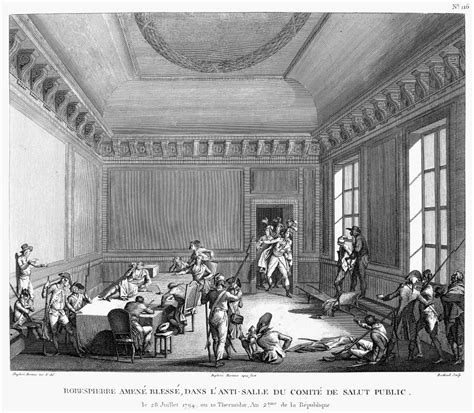 Maximilien Robespierre N(1758-1794) French Revolutionist The Arrest of ...