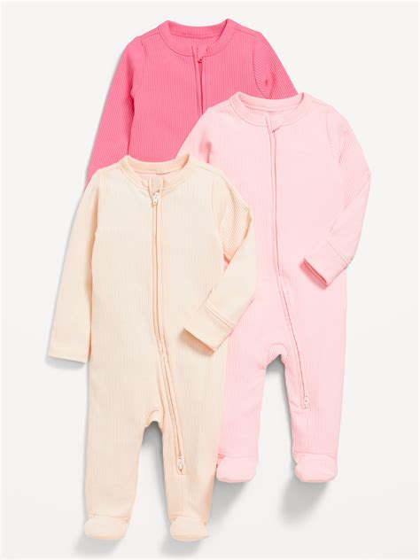 2-Way Zipper Onesies | Old Navy