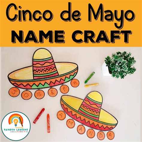 Cinco de Mayo Activities | Cinco de Mayo Crafts | Cinco de Mayo Name ...