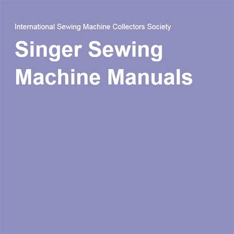 Image result for Singer Pixie Sewing Machine Operating Manuals