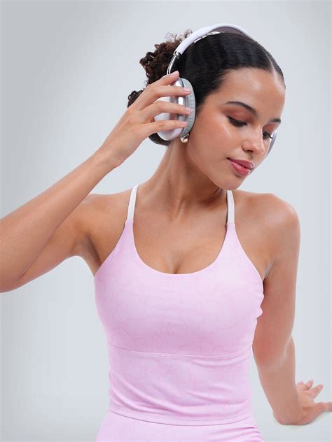 Pink Bow Cross Back Sports Bra – CAVA Athleisure Pvt Ltd