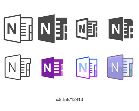 Image result for OneNote Icono