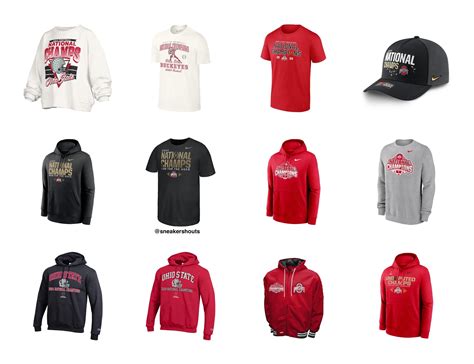 2024 Ohio State Buckeyes National Champions Apparel — Sneaker Shouts