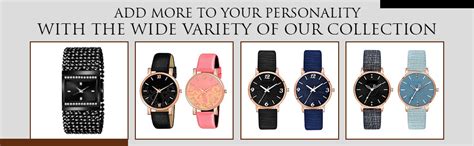 CLOUDWOOD Analog Ladies Wrist Watches Combo Set of Watch for Women ...