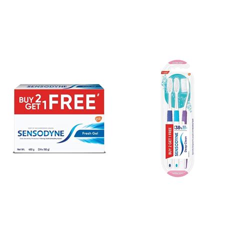 Buy Sensodyne Extra Fresh Gel Toothpaste Sensitivity Relief, Plaque ...