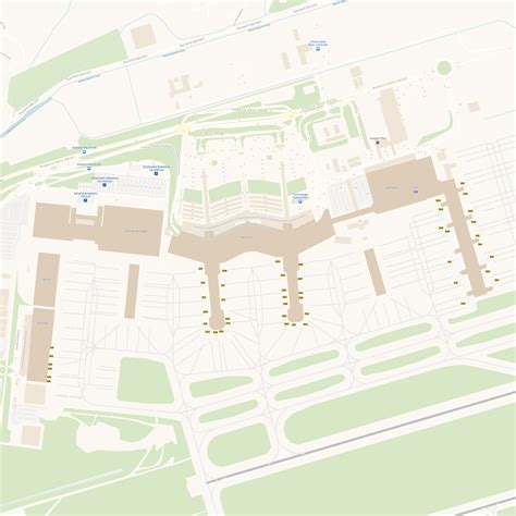 São Paulo/Guarulhos International Airport airport map | Sao Paulo (GRU ...