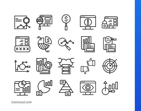 Data Analysing Icon 的图像结果