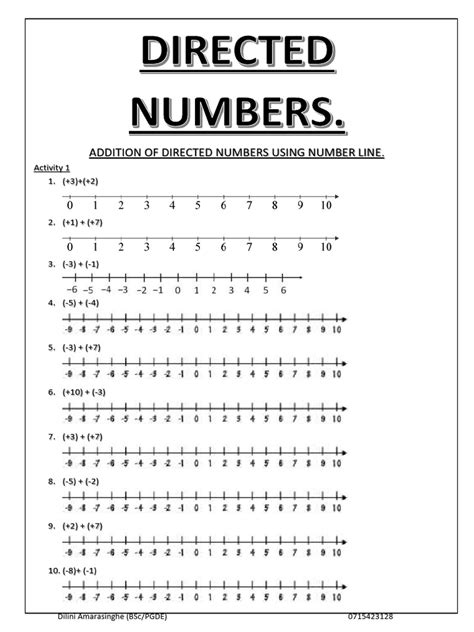 Image result for Directed Numbers Maths