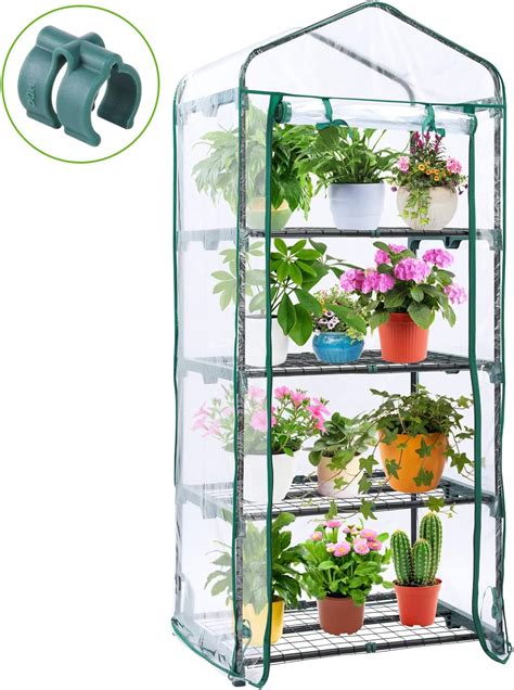 Amazon.com : Mini Greenhouse for Outdoors Indoor: Ohuhu Small Green ...