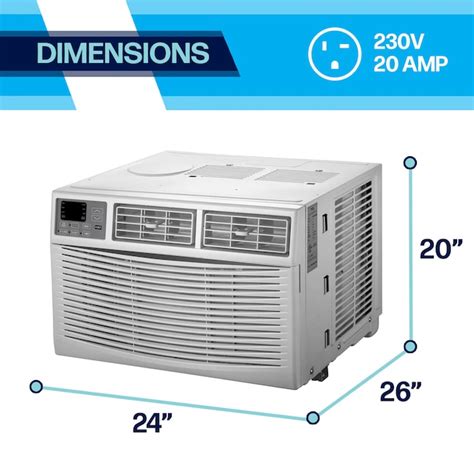 Arctic Wind 700-sq ft Window Air Conditioner with Remote (115-Volt ...