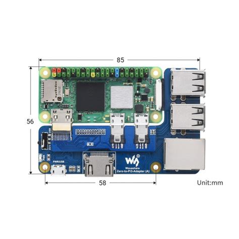 Raspberry Pi Zero To 3B Adapter Buy in India at HUBTRONICS.in