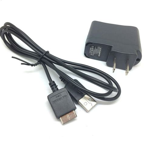 PINGSX 2IN1 USB sync Data Charger Cable for Sony Walkman MP3 Player NWZ ...