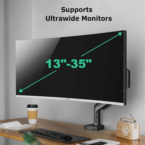 HIPPOFLEX Single Monitor Desk Mount for 13-35 inch Ultrawide India | Ubuy