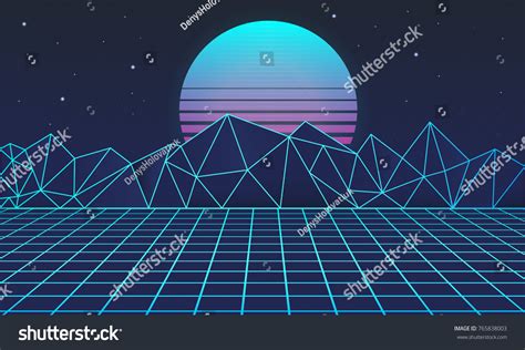 Create a 80 S Retro-Future Vector 的图像结果