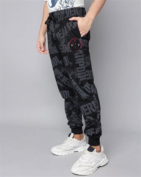 Deadpool & Wolverine Printed Regular Fit Jogger For Men – Free Authority