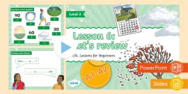 ESL Curriculum Level 3, Lesson 9 (teacher made) - Twinkl