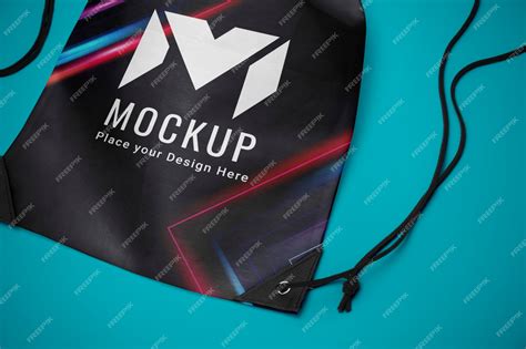 Premium PSD | Gym sack mock-up design