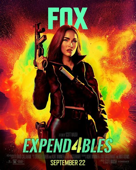 Megan Fox - "Expendables 4" Promo Poster 2023 • CelebMafia