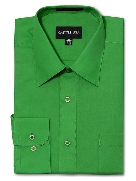 Green Dress Shirt