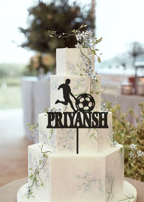 Name cake topper
