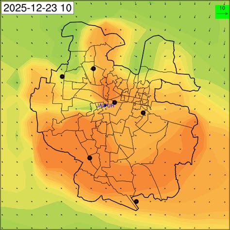 Jaipur - Air Quality Early Warning System, Project by Indian Institute ...