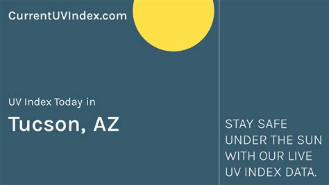 Tucson, AZ: Current UV Index and Hourly Forecast
