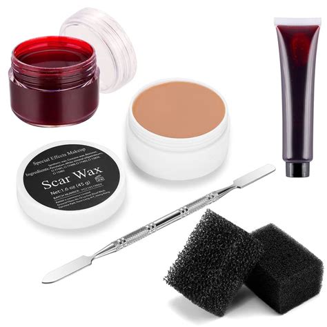 Fake Blood Sfx Makeup Kit Scar Wax 1 6 Oz | Desertcart INDIA