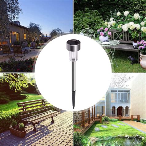 Buy Chanvi 1 Pack Solar Pathway Lights Outdoor, Waterproof Led Light ...