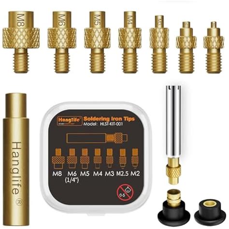 Hanglife Heat-Set Insert Tips for Threaded Inserts M2 M2.5 M3 India | Ubuy