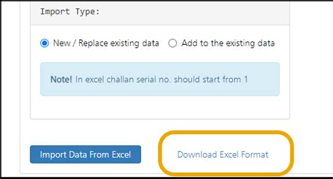 Download Excel Format - TDSMAN Online Ver. 1.1 - User Manual